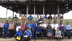 Monitores y monitoras ambientales se pronuncian sobre la problemática en la Amazonía norte de Perú
